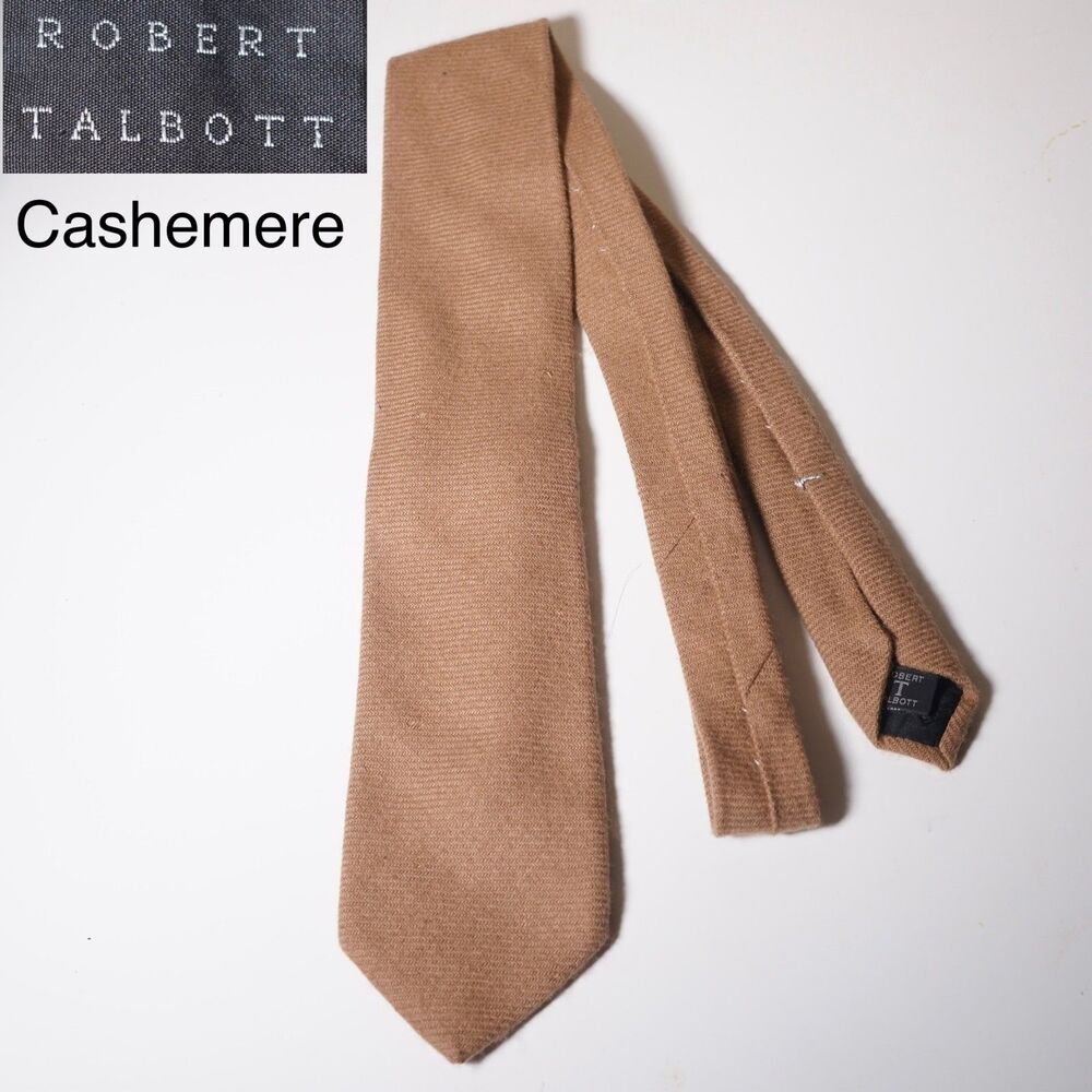 Robert Talbott Cashmere Tie Brown Best in Class Bond Street